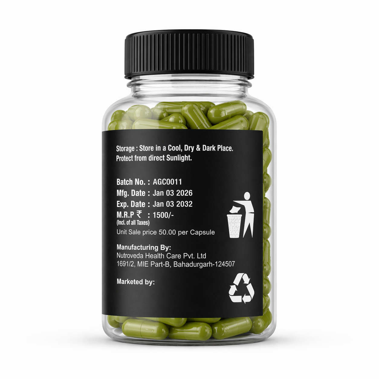 Ayurveda Bhawan Diabetic Control Capsule- Natural Ayurvedic Solution for Balanced Blood Sugar Levels