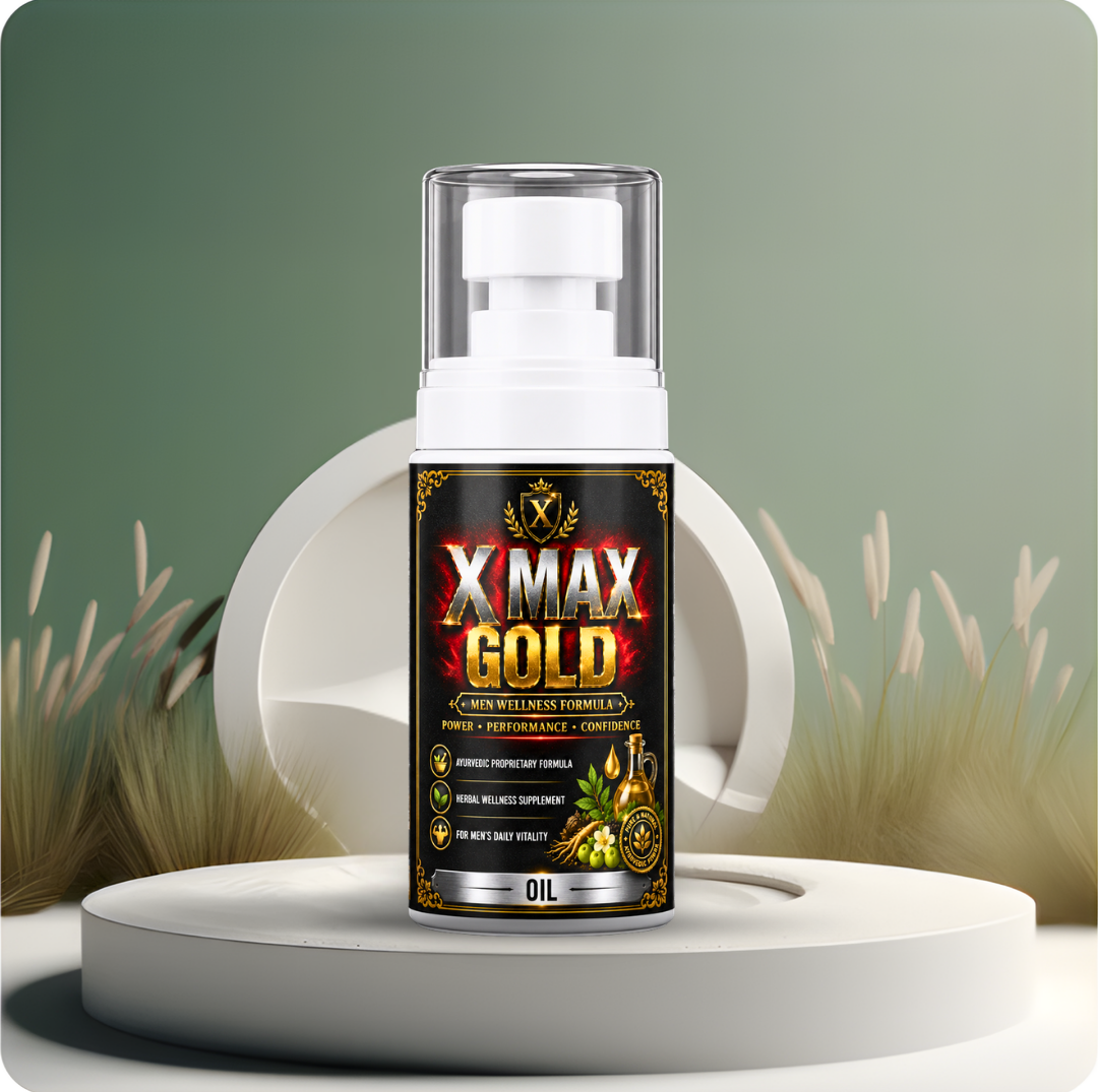 X Max Oil - Pure Ayurvedic Massage Oil For Men