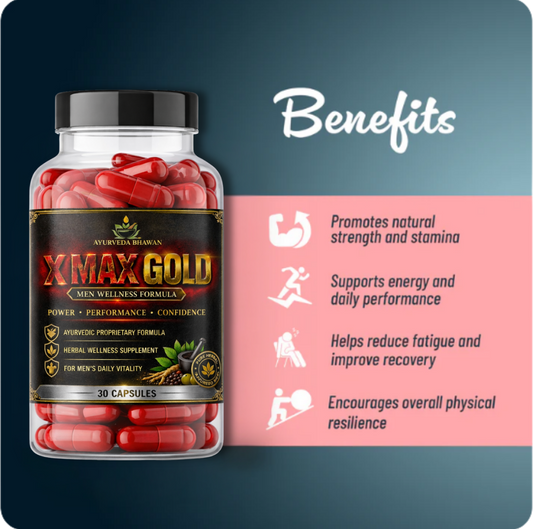 X-MAX Gold| Double Strength Formula for Vitality & Wellness